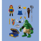 JUCARIE DE ROL TROL SI CAVALER LEU CU COMOARA - PLAYMOBIL KNIGHTS (PM72116)