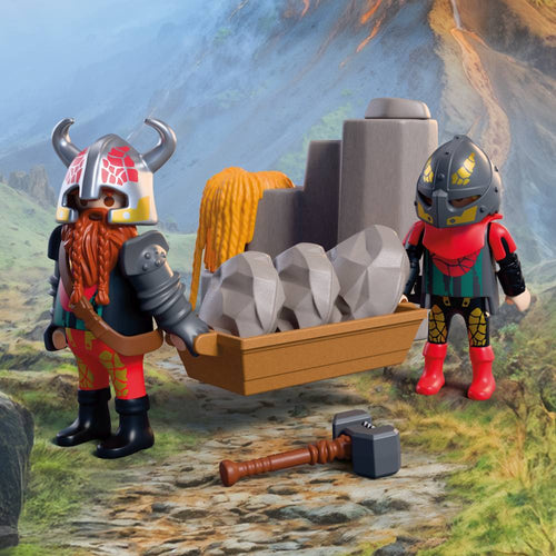 JUCARIE DE ROL CATAPULTA CAVALERILOR DRAGON - PLAYMOBIL KNIGHTS (PM72117)