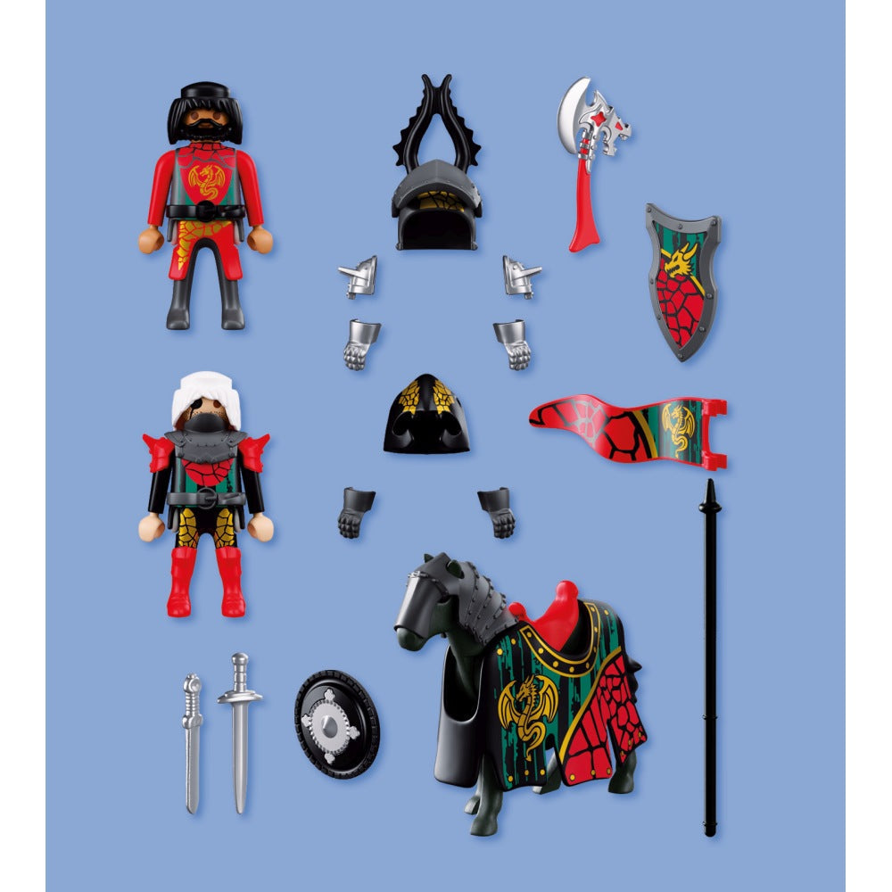 JUCARIE DE ROL CONDUCATORUL CAVALERILOR DRAGON - PLAYMOBIL KNIGHTS (PM72118)