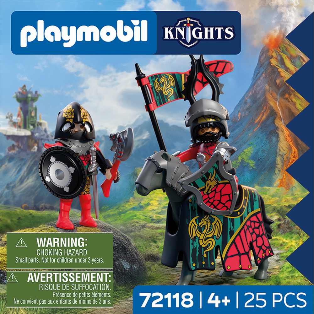 JUCARIE DE ROL CONDUCATORUL CAVALERILOR DRAGON - PLAYMOBIL KNIGHTS (PM72118)