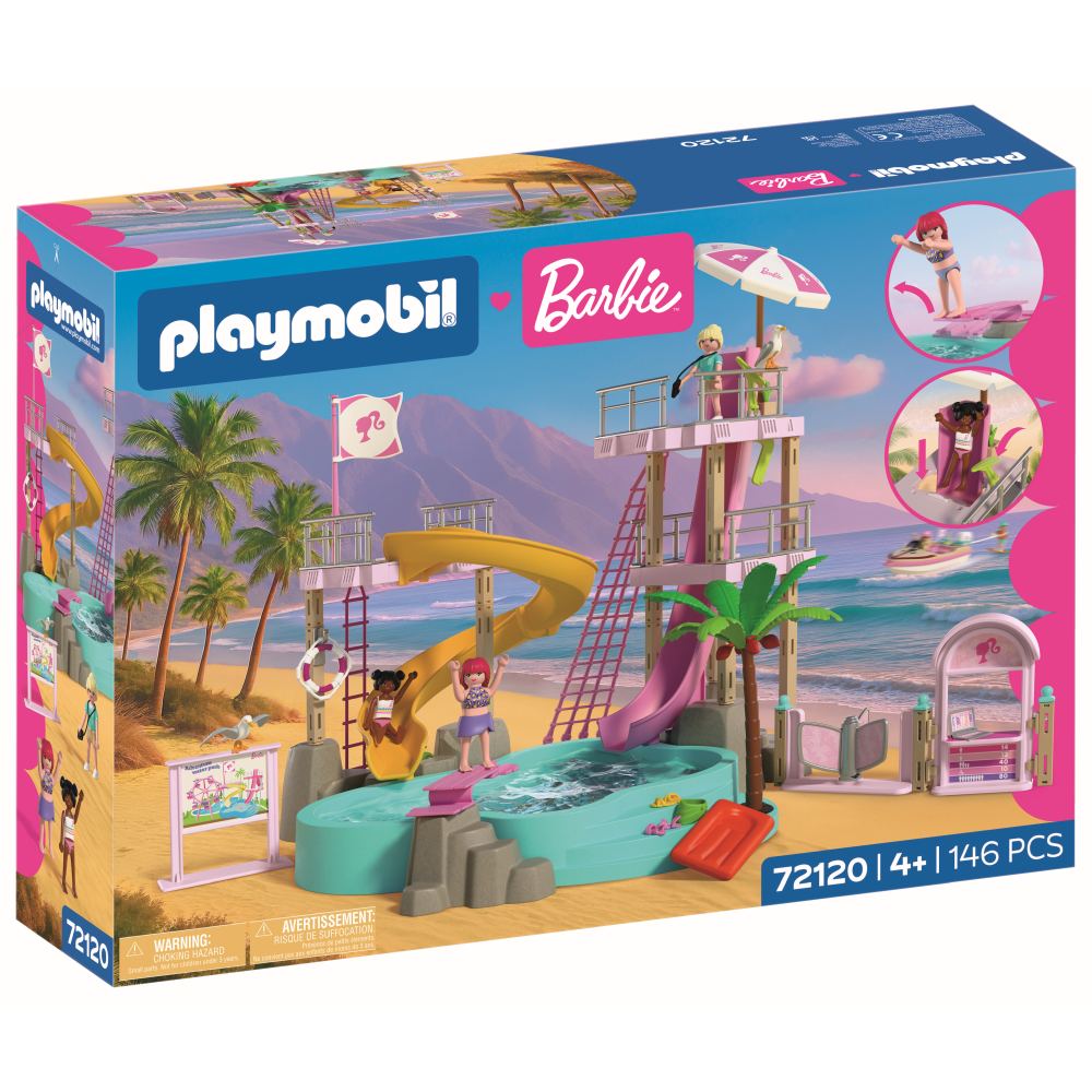 BARBIE DISTRACTIE LA PARCUL ACVATIC - PLAYMOBIL BARBIE (PM72120)
