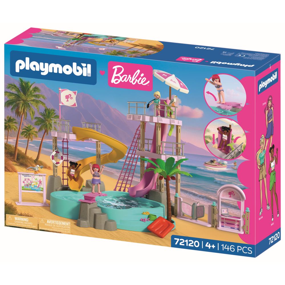 BARBIE DISTRACTIE LA PARCUL ACVATIC - PLAYMOBIL BARBIE (PM72120)