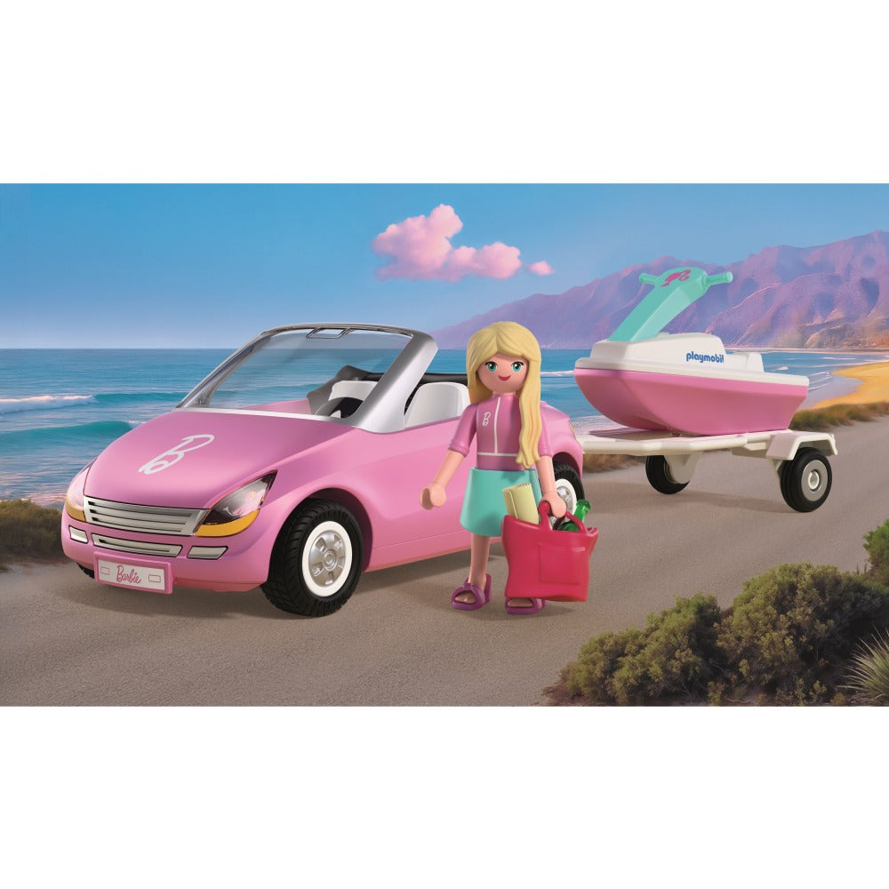 BARBIE MASINA DECAPOTABILA - PLAYMOBIL BARBIE (PM72123)