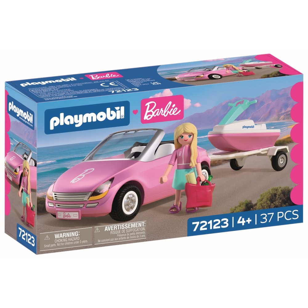 BARBIE MASINA DECAPOTABILA - PLAYMOBIL BARBIE (PM72123)