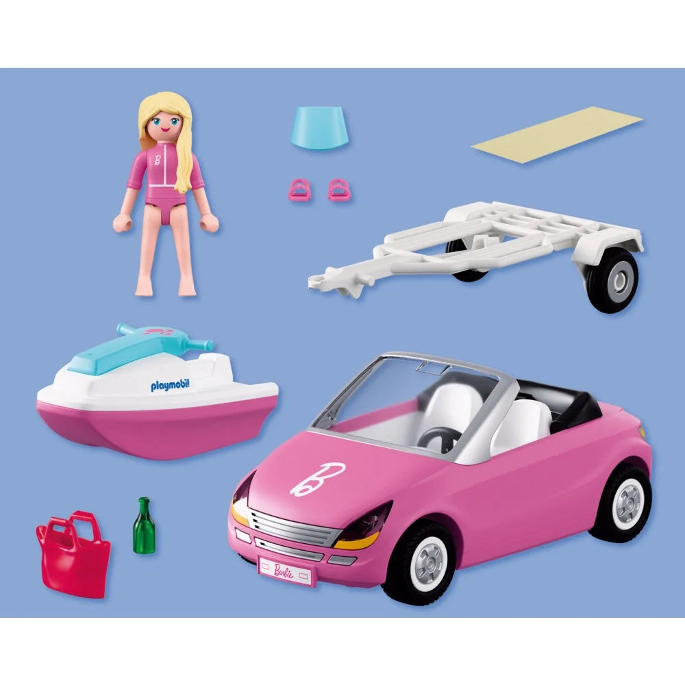 BARBIE MASINA DECAPOTABILA - PLAYMOBIL BARBIE (PM72123)