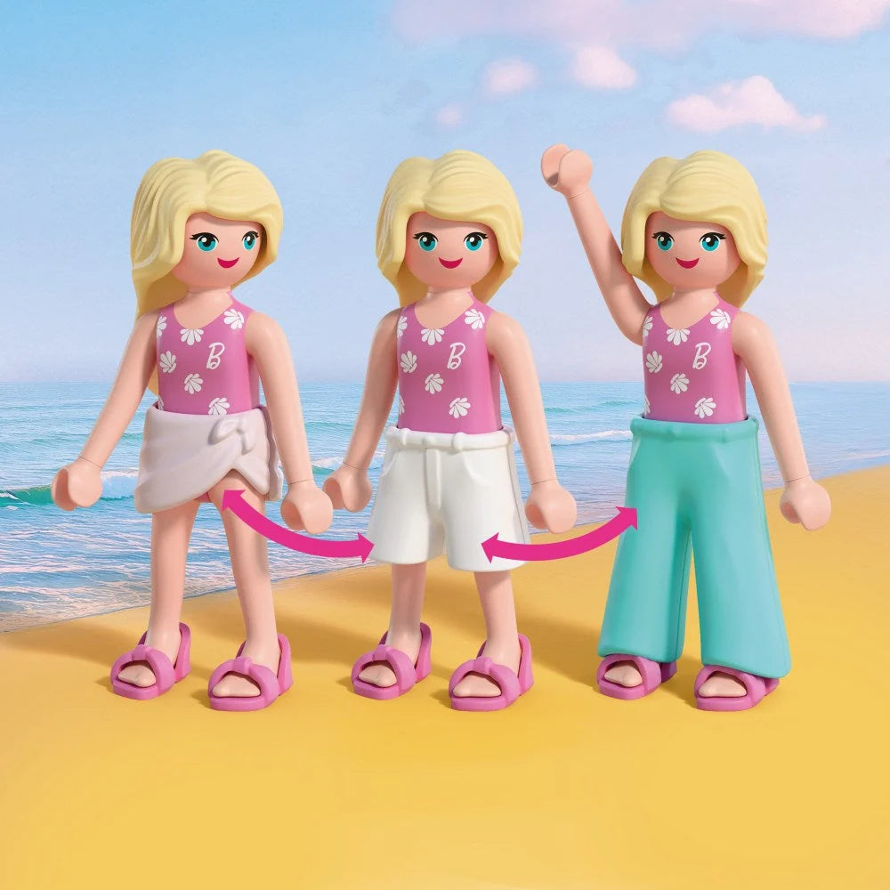 BARBIE CABINA DE SCHIMB LA PLAJA - PLAYMOBIL BARBIE (PM72124)