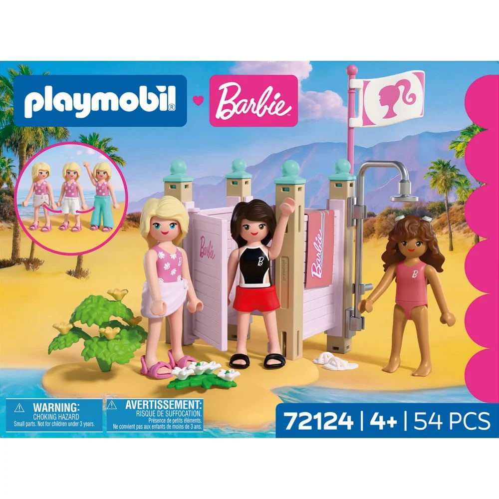 BARBIE CABINA DE SCHIMB LA PLAJA - PLAYMOBIL BARBIE (PM72124)