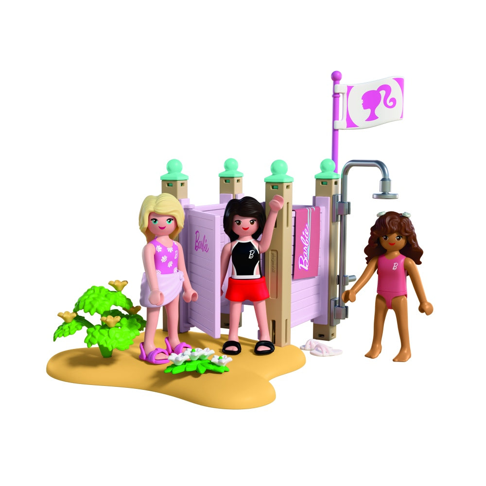 BARBIE CABINA DE SCHIMB LA PLAJA - PLAYMOBIL BARBIE (PM72124)