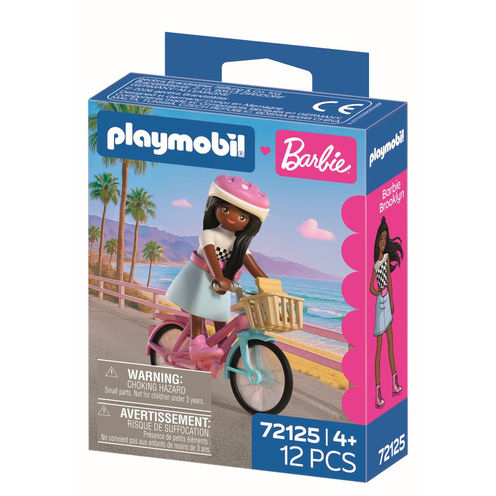 BARBIE BROOKLYN LA PLIMBARE CU BICICLETA - PLAYMOBIL BARBIE (PM72125)