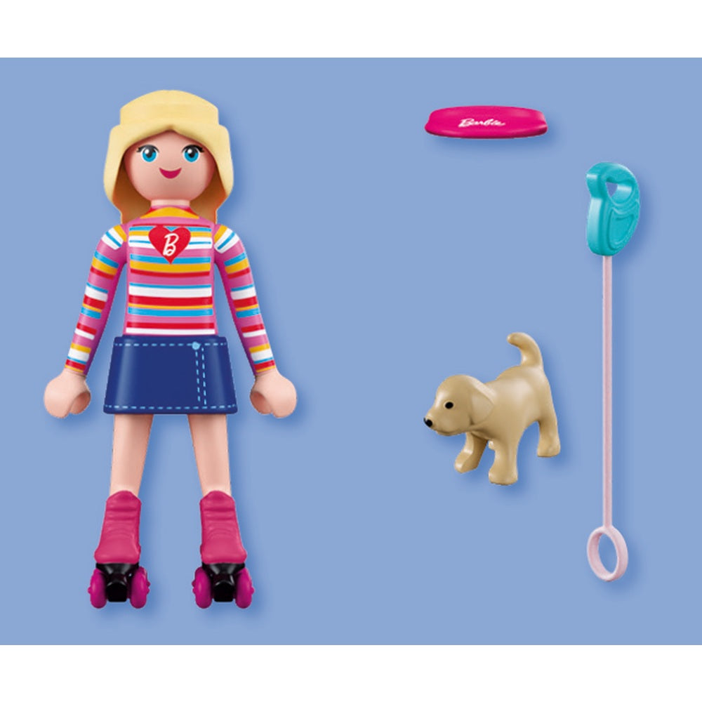 BARBIE IN STIL MALIBU LA PLIMBARE PE ROLE - PLAYMOBIL BARBIE (PM72126)