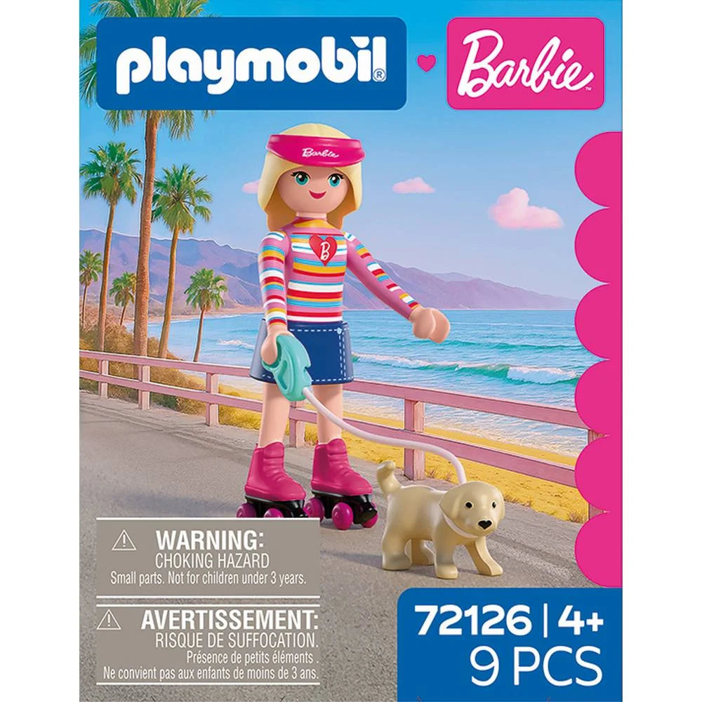 BARBIE IN STIL MALIBU LA PLIMBARE PE ROLE - PLAYMOBIL BARBIE (PM72126)