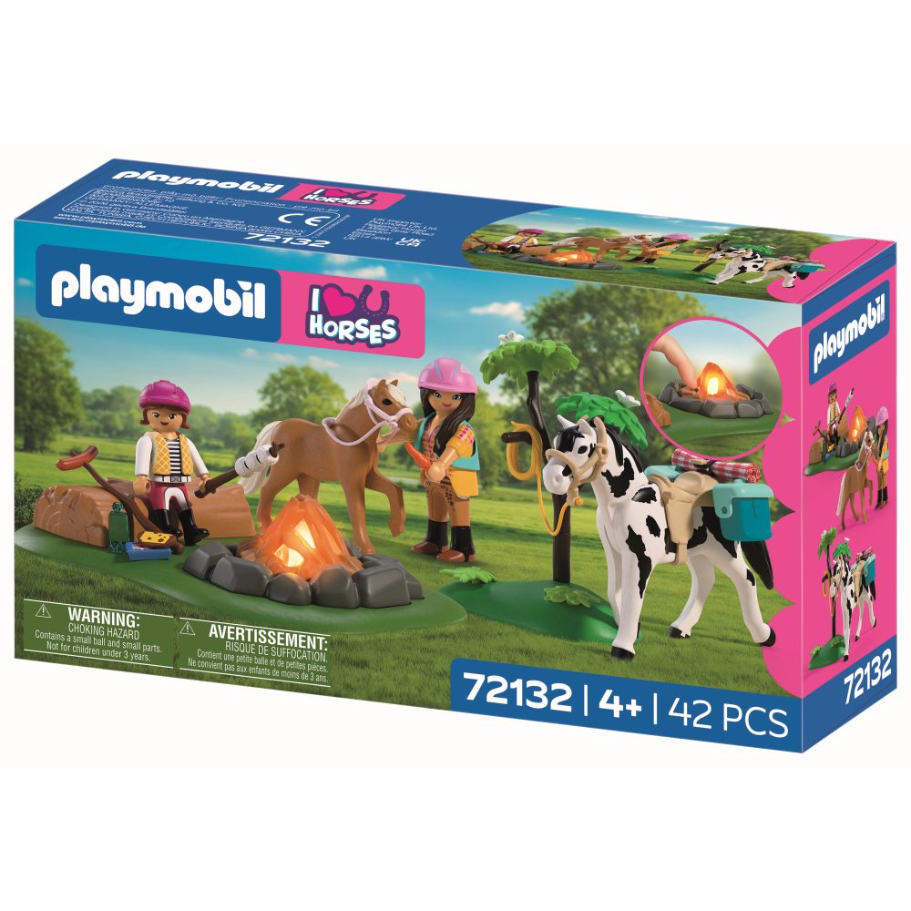 JUCARIE DE ROL EXCURSIE CALARE SI FOC DE TABARA - PLAYMOBIL COUNTRY (PM72132)