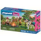 JUCARIE DE ROL EXCURSIE CALARE SI FOC DE TABARA - PLAYMOBIL COUNTRY (PM72132)