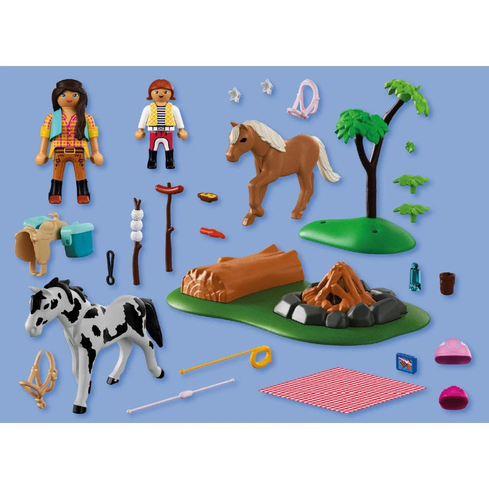 JUCARIE DE ROL EXCURSIE CALARE SI FOC DE TABARA - PLAYMOBIL COUNTRY (PM72132)