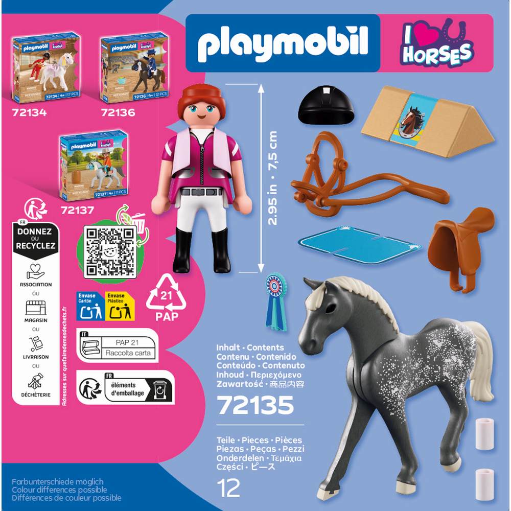 JUCARIE DE ROL SPECTACOL ECVESTRU - PLAYMOBIL COUNTRY (PM72135)