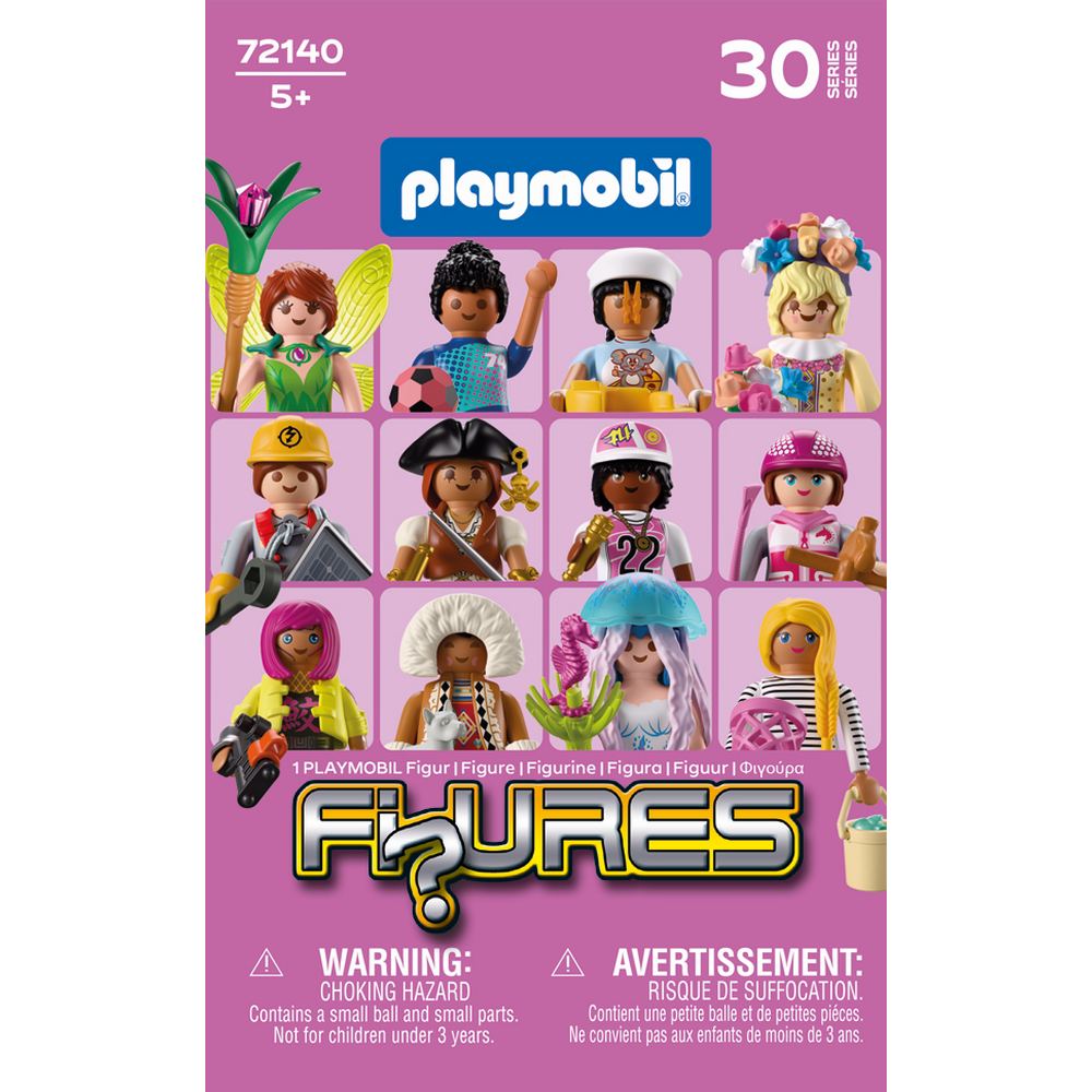 FIGURINE FETE SERIA 30 CU ACCESORII INTERSCHIMBABILE PENTRU CREATIVITATE NELIMITATA - PLAYMOBIL FIGURES (PM72140)
