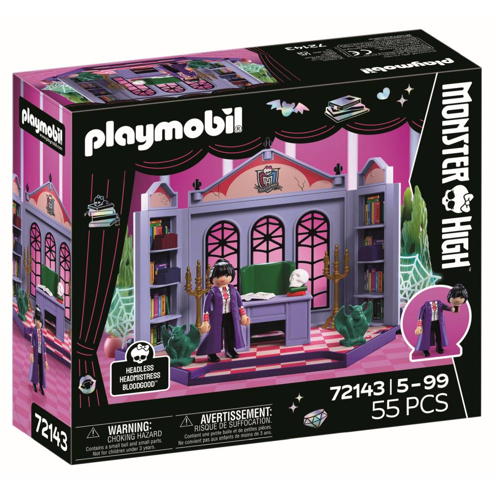 MONSTER HIGH BIROUL DIRECTOAREI BLOODGOOD - PLAYMOBIL MONSTER HIGH (PM72143)