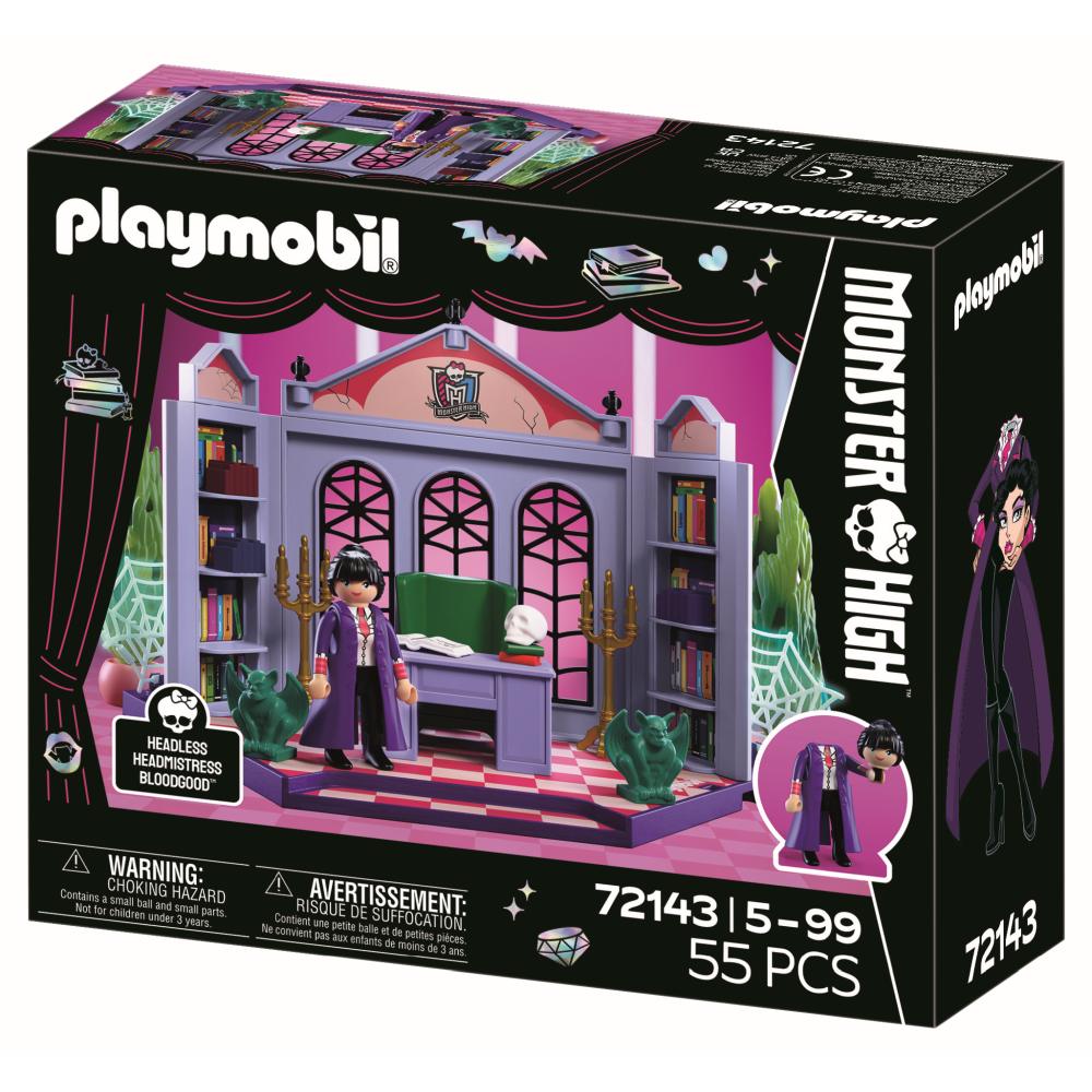 MONSTER HIGH BIROUL DIRECTOAREI BLOODGOOD - PLAYMOBIL MONSTER HIGH (PM72143)