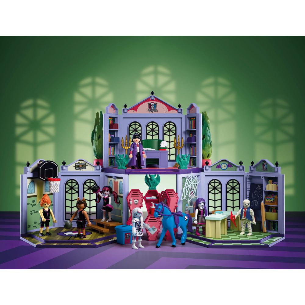 MONSTER HIGH BIROUL DIRECTOAREI BLOODGOOD - PLAYMOBIL MONSTER HIGH (PM72143)