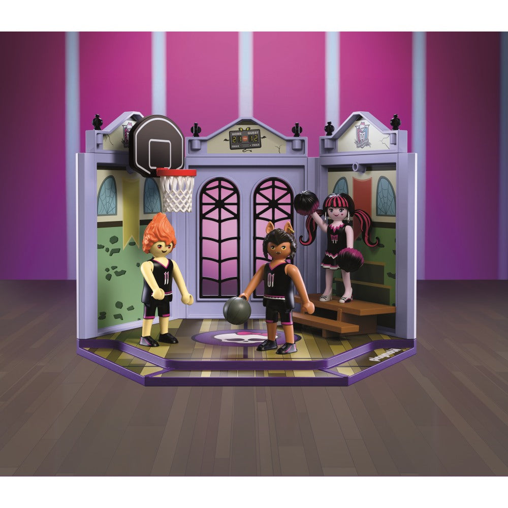 MONSTER HIGH TERENUL DE CASKETBALL - PLAYMOBIL MONSTER HIGH (PM72144)