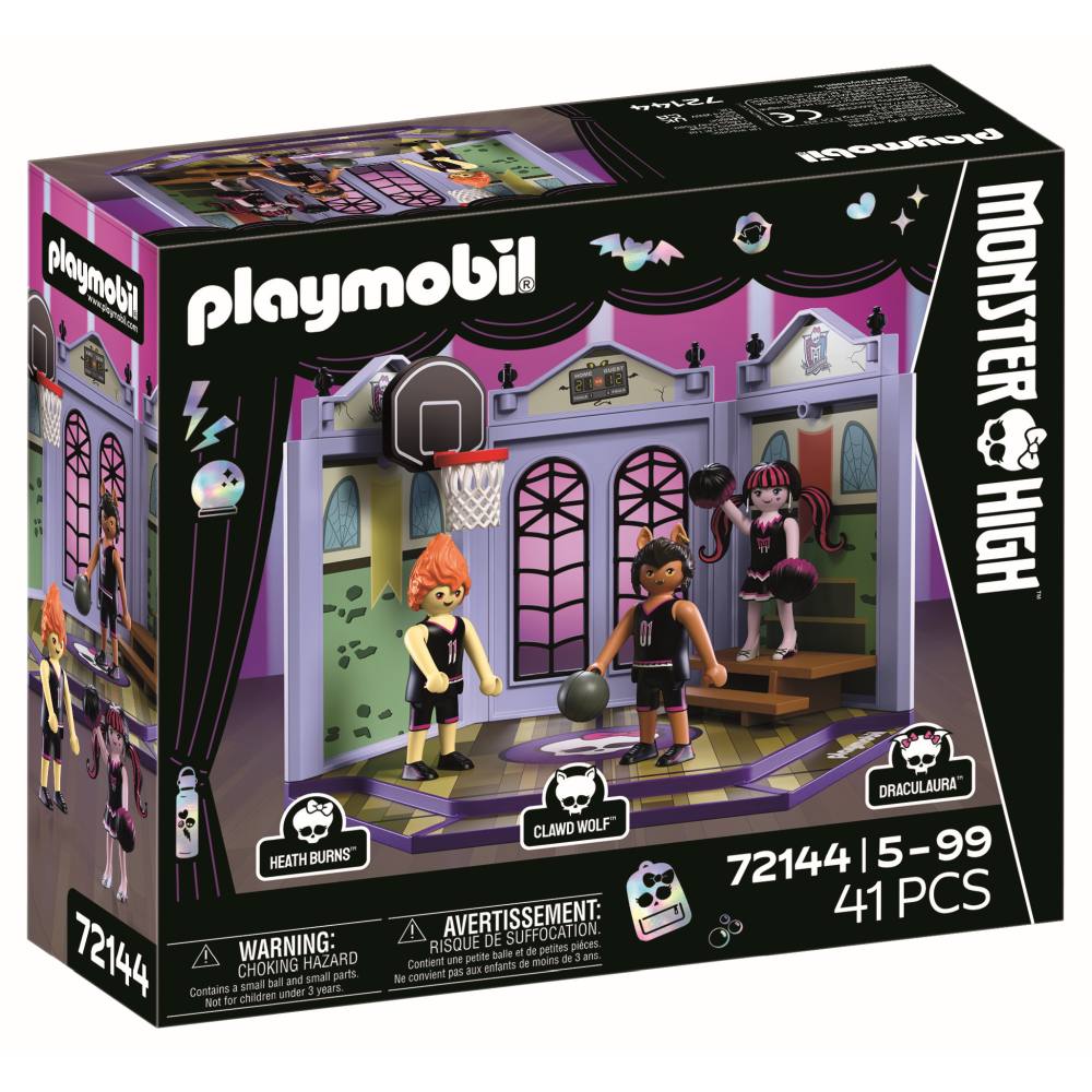 MONSTER HIGH TERENUL DE CASKETBALL - PLAYMOBIL MONSTER HIGH (PM72144)