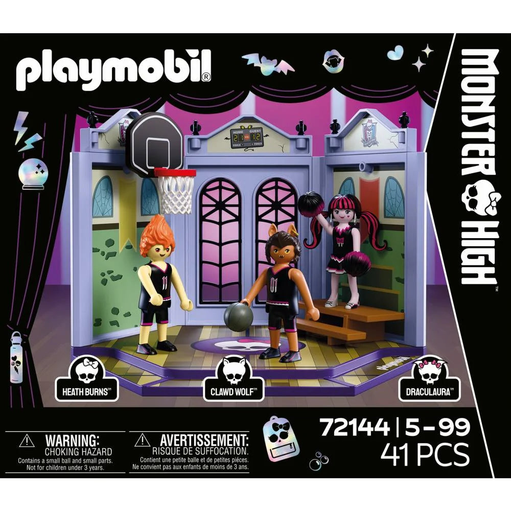 MONSTER HIGH TERENUL DE CASKETBALL - PLAYMOBIL MONSTER HIGH (PM72144)