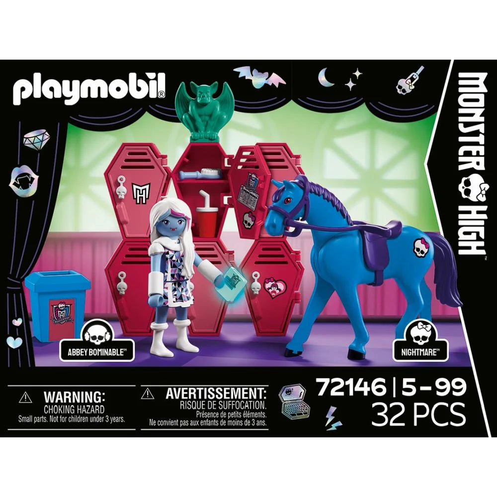 MONSTER HIGH ABBEY SI DULAPURILE SCOLARE - PLAYMOBIL MONSTER HIGH (PM72146)