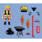 FIGURINA POMPIER SI GRATAR - PLAYMOBIL FIGURES (PM72149)