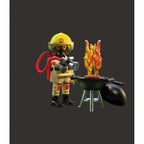 FIGURINA POMPIER SI GRATAR - PLAYMOBIL FIGURES (PM72149)