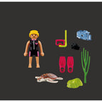FIGURINA SCAFANDRU SI TESTOASA - PLAYMOBIL FIGURES (PM72151)