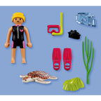 FIGURINA SCAFANDRU SI TESTOASA - PLAYMOBIL FIGURES (PM72151)