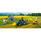 JUCARIE DE ROL TRACTOR MIC CU GREBLA PENTRU ADUNAT FAN - PLAYMOBIL COUNTRY (PM72163)