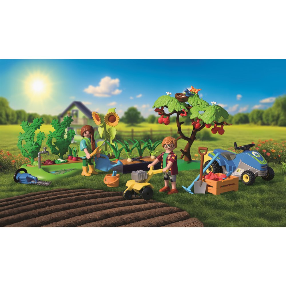 JUCARIE DE ROL GRADINA DE LEGUME A FERMIERILOR - PLAYMOBIL COUNTRY (PM72165)