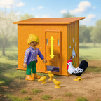 JUCARIE DE ROL COTETUL GAINILOR - PLAYMOBIL COUNTRY (PM72168)