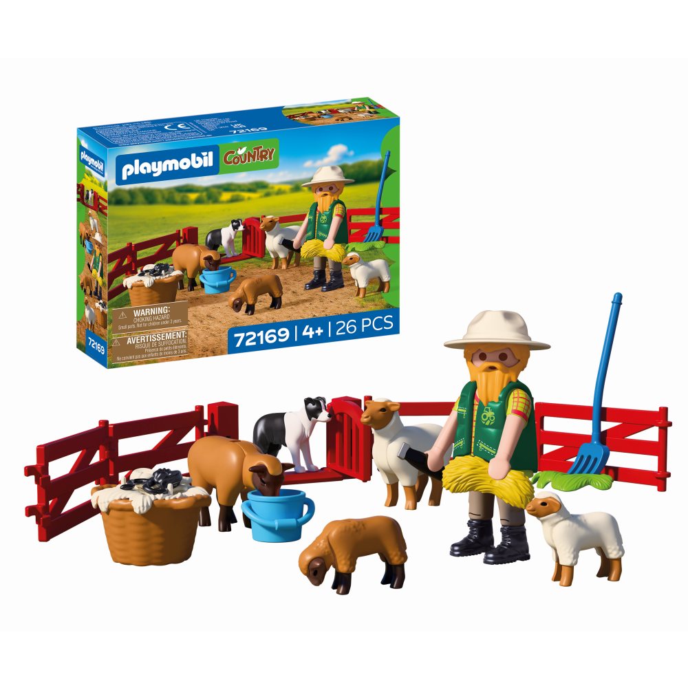 JUCARIE DE ROL INGRIJITORUL OILOR - PLAYMOBIL COUNTRY (PM72169)
