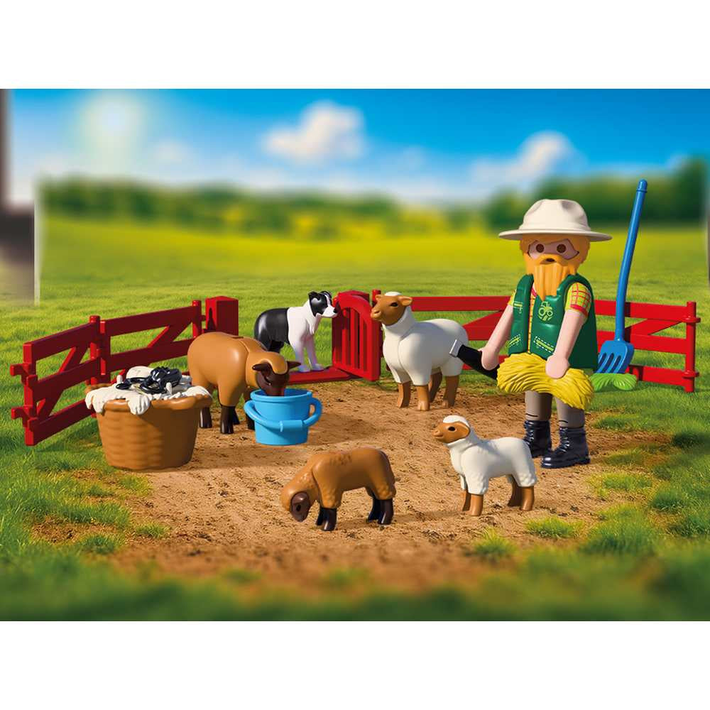 JUCARIE DE ROL INGRIJITORUL OILOR - PLAYMOBIL COUNTRY (PM72169)