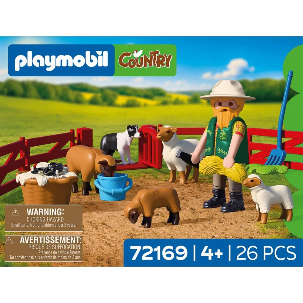 JUCARIE DE ROL INGRIJITORUL OILOR - PLAYMOBIL COUNTRY (PM72169)