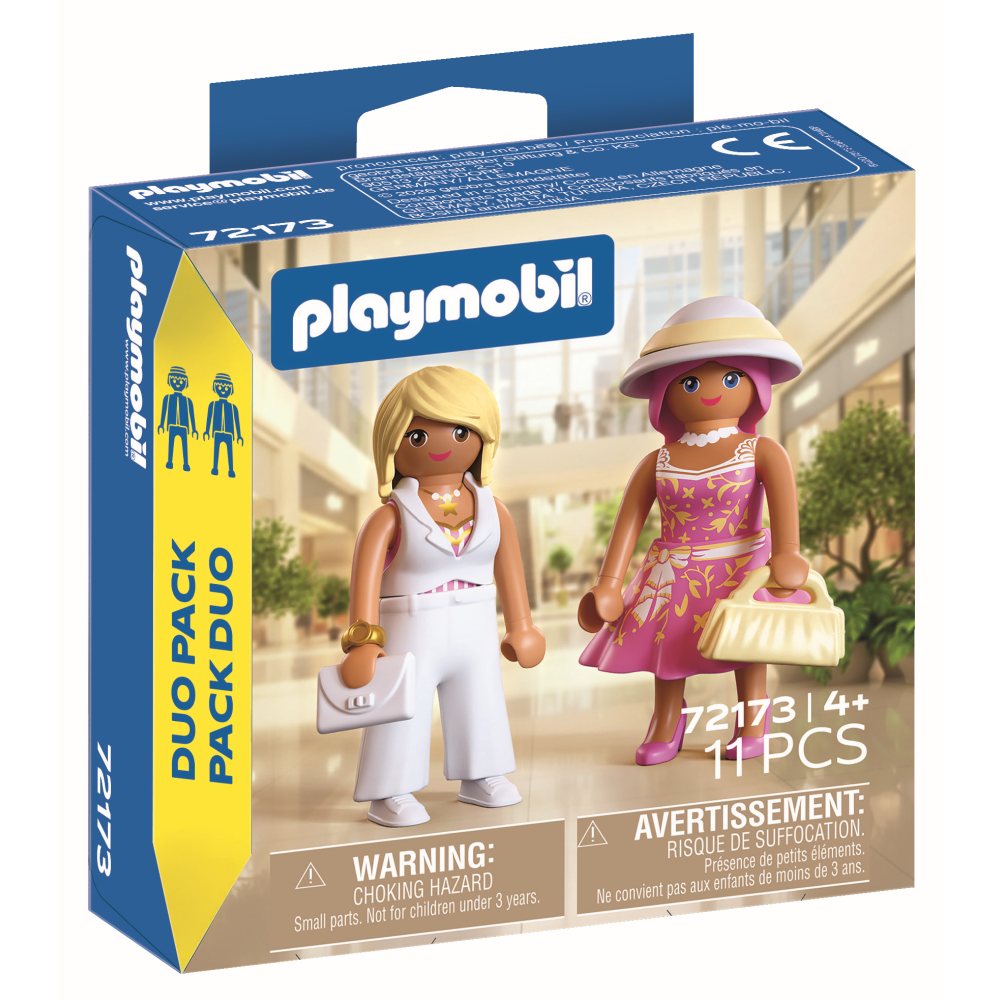 SET 2 FIGURINE PRIETENE LA SHOPPING - PLAYMOBIL MY LIFE (PM72173)