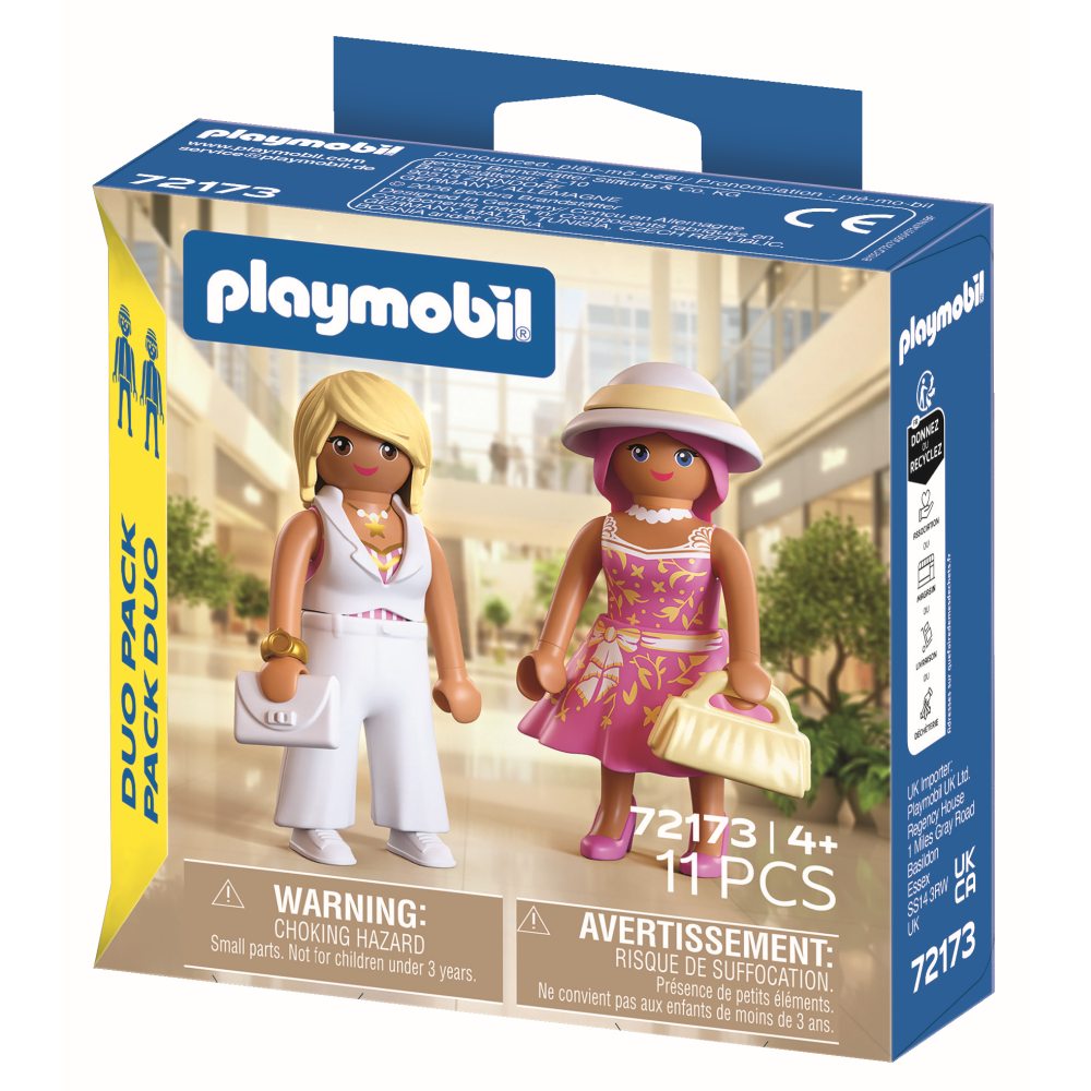 SET 2 FIGURINE PRIETENE LA SHOPPING - PLAYMOBIL MY LIFE (PM72173)