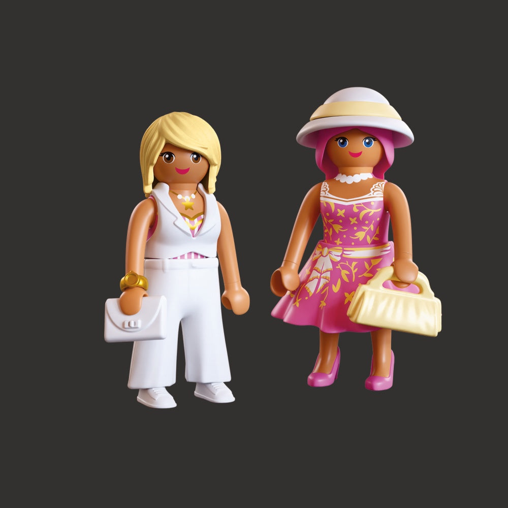 SET 2 FIGURINE PRIETENE LA SHOPPING - PLAYMOBIL MY LIFE (PM72173)