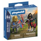 SET 2 FIGURINE CAVALERI RIVALI - PLAYMOBIL KNIGHTS (PM72175)