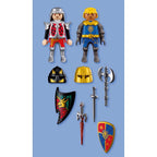 SET 2 FIGURINE CAVALERI RIVALI - PLAYMOBIL KNIGHTS (PM72175)
