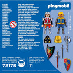 SET 2 FIGURINE CAVALERI RIVALI - PLAYMOBIL KNIGHTS (PM72175)