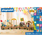 SET CADOU PENTRU ANIVERSARE TRENULET FESTIV - PLAYMOBIL MY LIFE (PM72184)