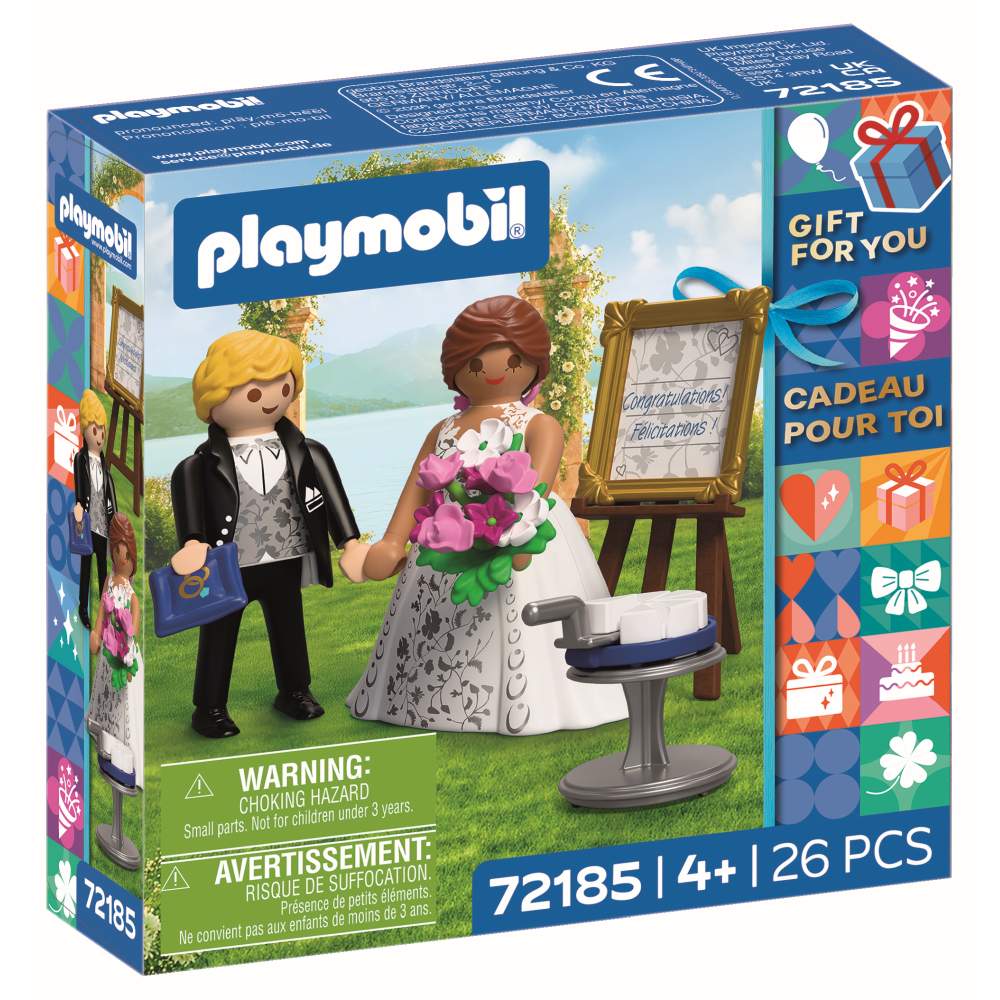SET CADOU PENTRU NUNTA CUPLU DE MIRI - PLAYMOBIL MY LIFE (PM72185)
