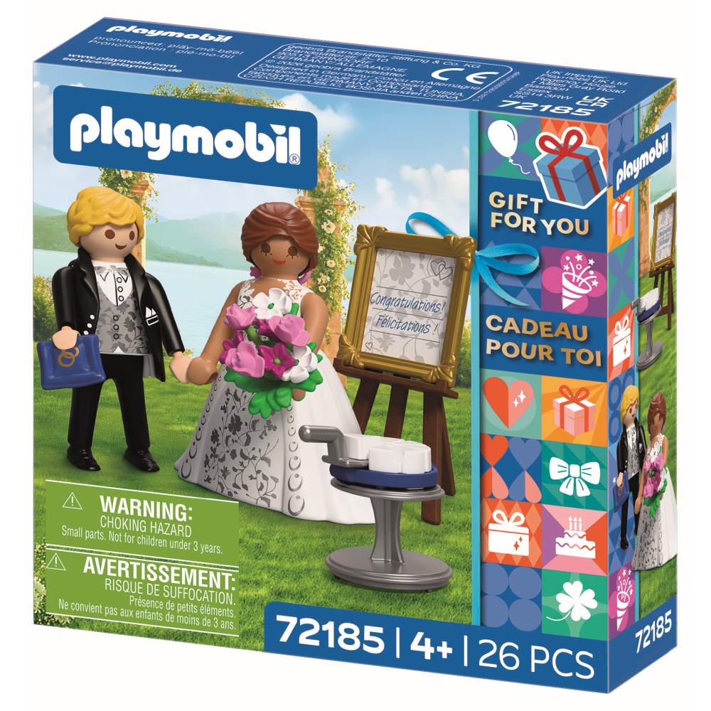 SET CADOU PENTRU NUNTA CUPLU DE MIRI - PLAYMOBIL MY LIFE (PM72185)