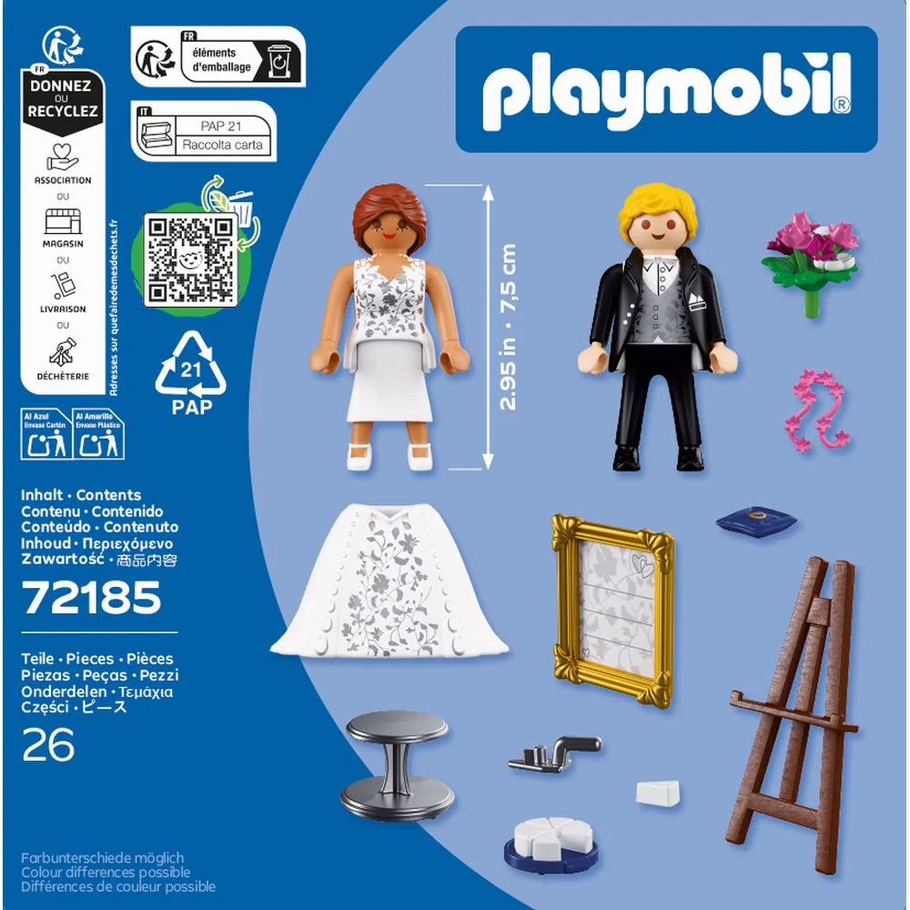 SET CADOU PENTRU NUNTA CUPLU DE MIRI - PLAYMOBIL MY LIFE (PM72185)
