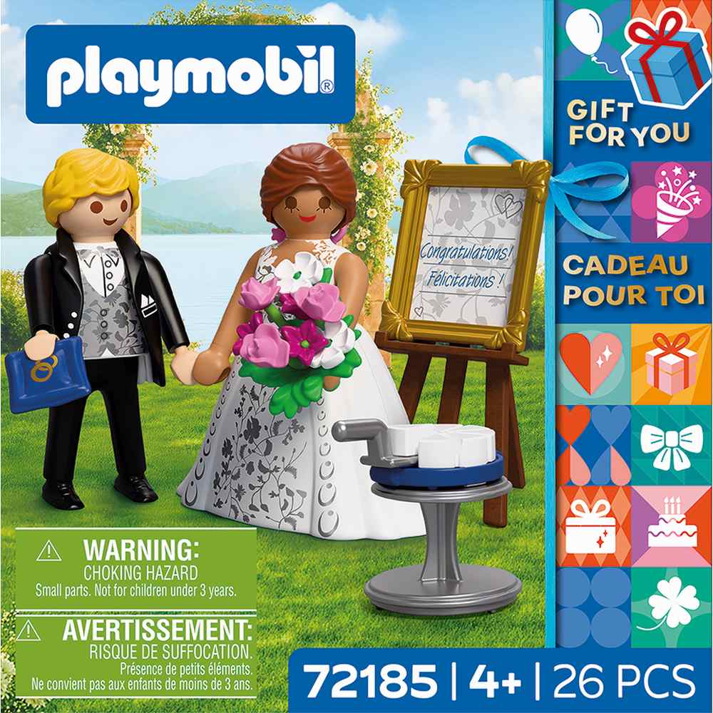 SET CADOU PENTRU NUNTA CUPLU DE MIRI - PLAYMOBIL MY LIFE (PM72185)