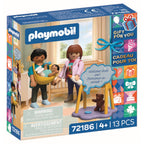 SET CADOU PENTRU NASTERE FAMILIE CU BEBELUS - PLAYMOBIL MY LIFE (PM72186)