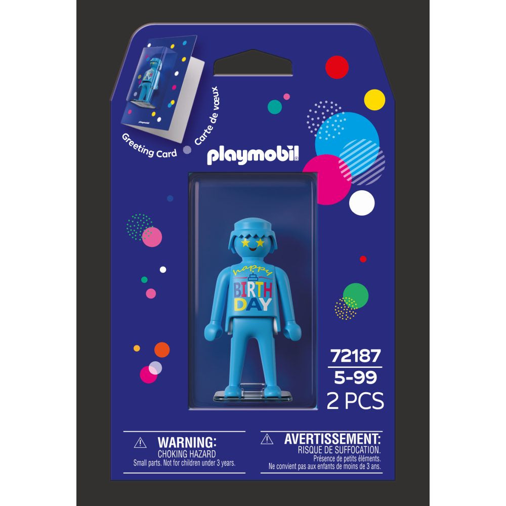 FELICITARE CU FIGURINA HAPPY BIRTHDAY - PLAYMOBIL GREETING CARDS (PM72187)